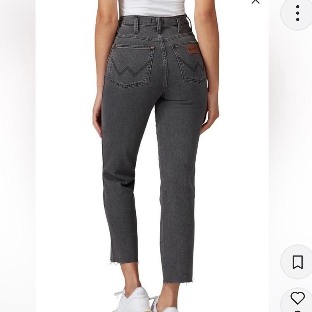 Wrangler Women's High Rise Jeans - Dark Gray